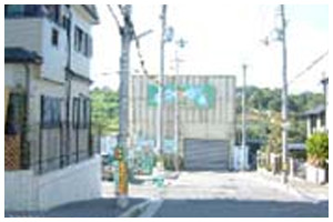 住宅地直下での施工